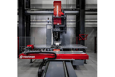 Voortman V200 CNC Steel Plate Processing