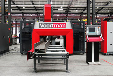 Voortman VB1050 Steel Beam Processing/Bandsaw Cutting